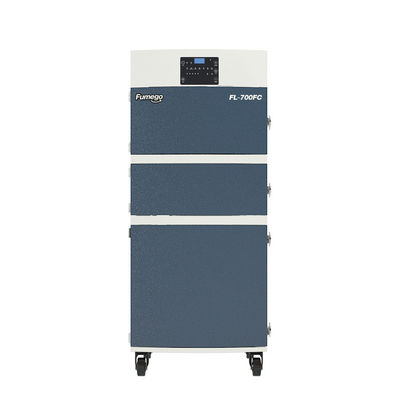 Industrieller Dampf-Staub-Kollektor mit selbstreinigendem Impuls-Jet Back Blowing System And-Aktivkohle-Filter