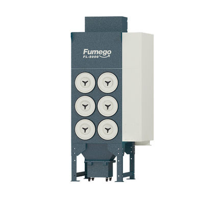 Großer mobiler Dampf-Auszieher der Strömungsgeschwindigkeits-5000m3/h für Laser-Ausschnitt