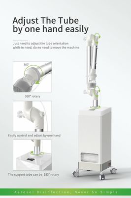 Große Aerosol-Saugmaschine der Saugleistungs-350W zahnmedizinische mit UVlampe