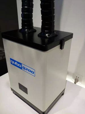 Salon-Luftfilter Mini Pots 150W mit heller Warnung