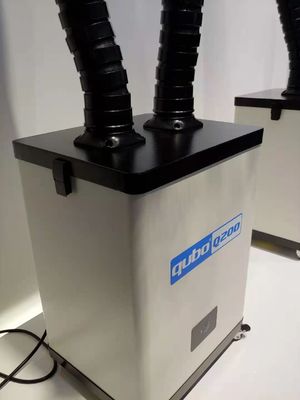 Salon-Luftfilter Mini Pots 150W mit heller Warnung