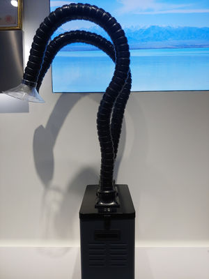 Labordampf-Auszieher-Universalräder der doppelter Saugarm-200W