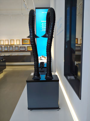 doppelter Sog 200W, der 150 m-³ /H*2 Dampf-Auszieher mit Hepa-Filter leitet