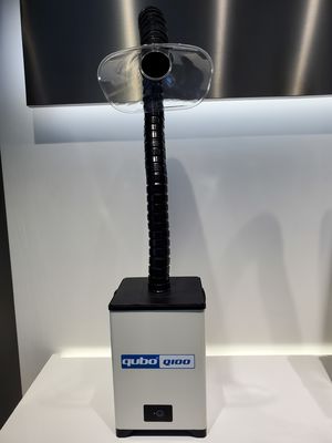 Tragbarer Dampf-Auszieher 57db mit 220 M3/H für Nagel-Salon