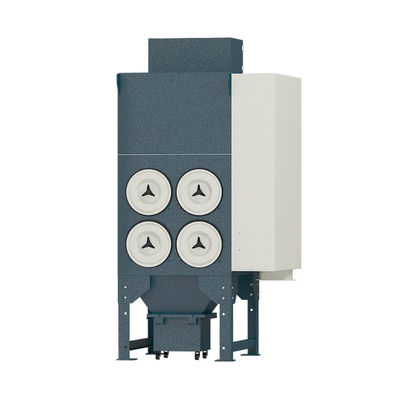 Staub-Dampf-Auszieher 3000 M3/H Laser-5500W mit 4 Zylinder-Selbstreinigungs-System