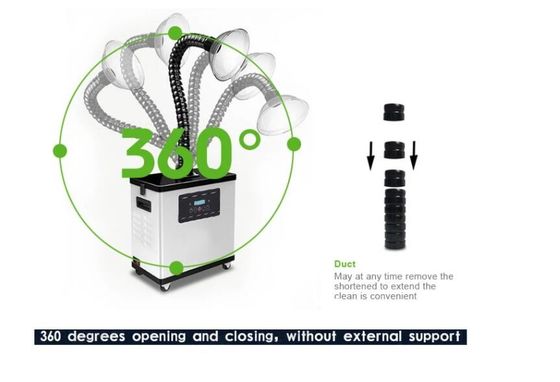 Mikrocomputer-Chip Control Hair Salon Fume-Auszieher 330 W