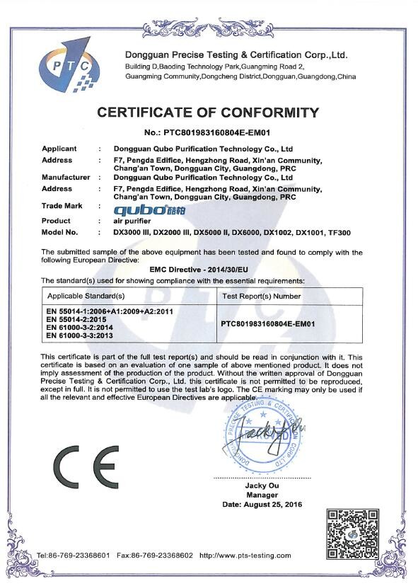 China Shenzhen Future Technology Co., Ltd Zertifizierungen